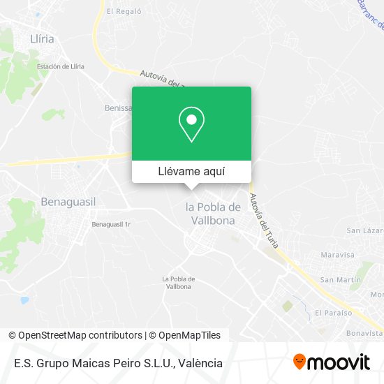 Mapa E.S. Grupo Maicas Peiro S.L.U.