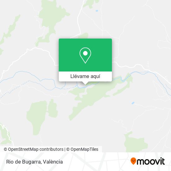 Mapa Rio de Bugarra