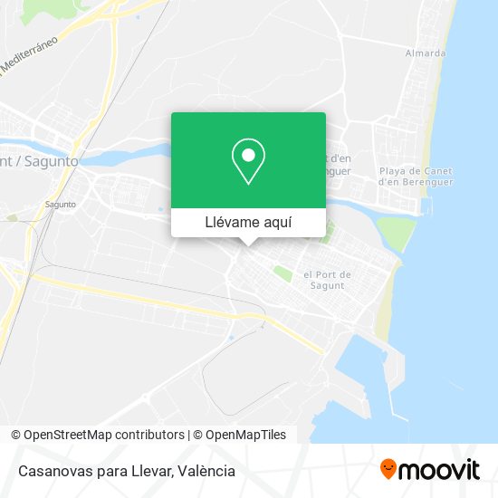 Mapa Casanovas para Llevar