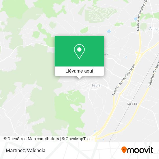 Mapa Martínez
