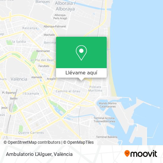 Mapa Ambulatorio L'Alguer