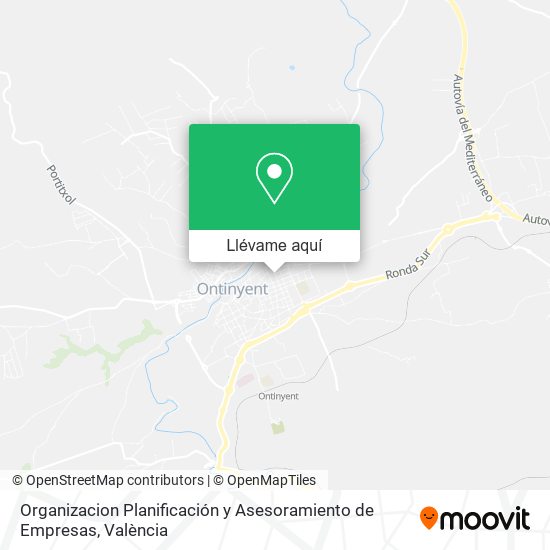 Mapa Organizacion Planificación y Asesoramiento de Empresas