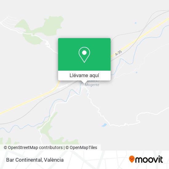Mapa Bar Continental