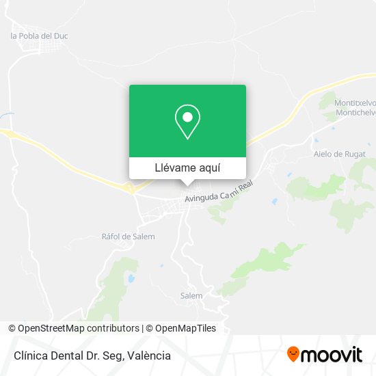 Mapa Clínica Dental Dr. Seg