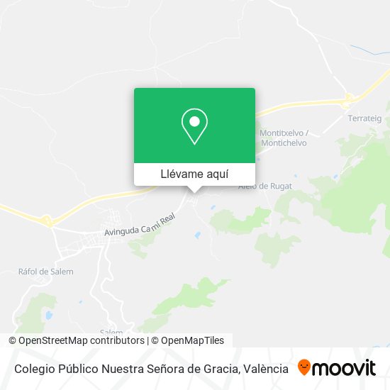 Mapa Colegio Público Nuestra Señora de Gracia