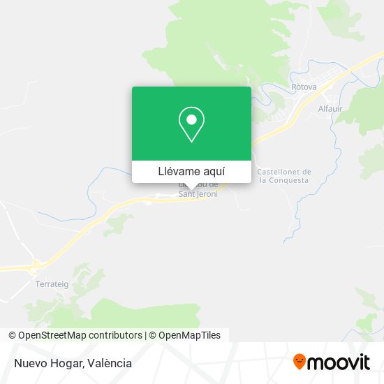 Mapa Nuevo Hogar