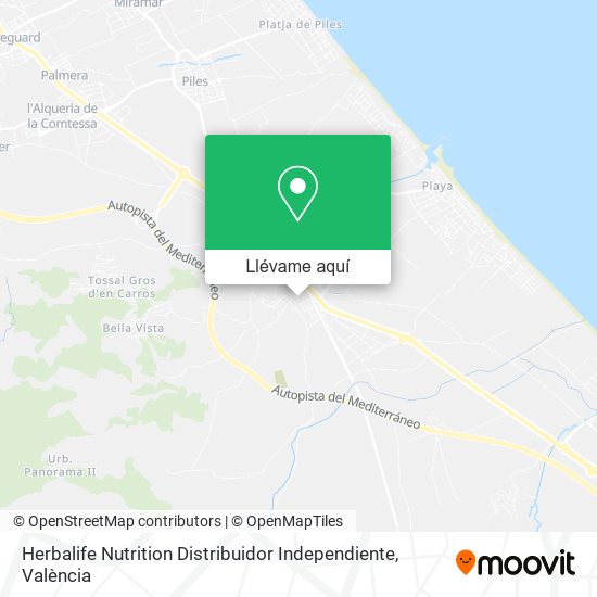 Mapa Herbalife Nutrition Distribuidor Independiente