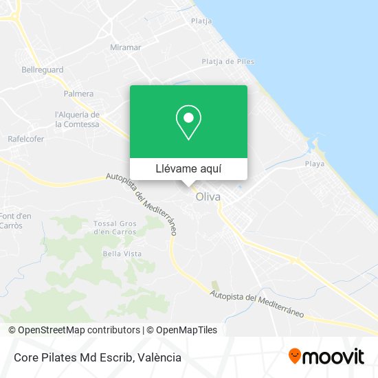 Mapa Core Pilates Md Escrib