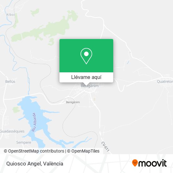 Mapa Quiosco Angel