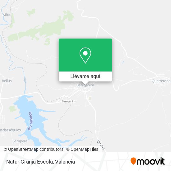 Mapa Natur Granja Escola