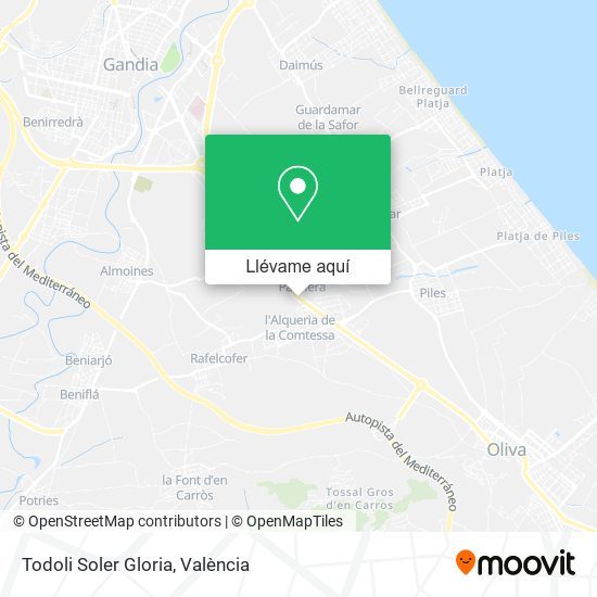 Mapa Todoli Soler Gloria