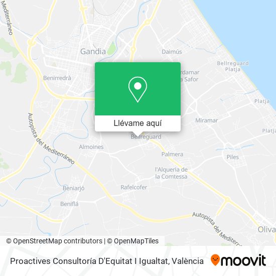 Mapa Proactives Consultoría D'Equitat I Igualtat