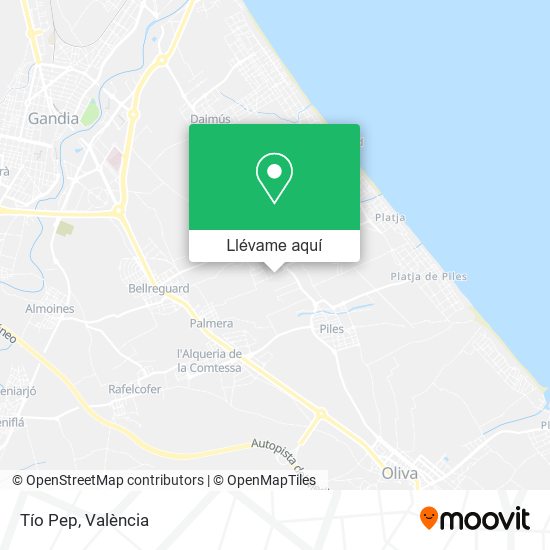 Mapa Tío Pep
