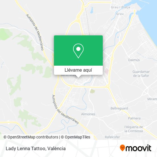 Mapa Lady Lenna Tattoo