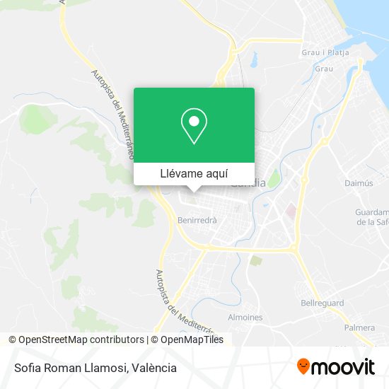 Mapa Sofia Roman Llamosi