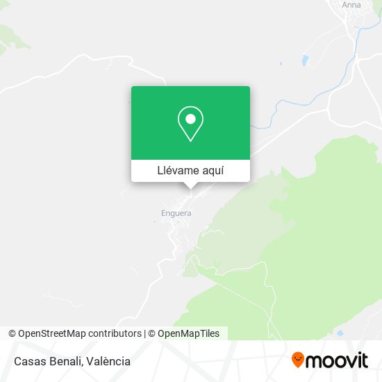 Mapa Casas Benali
