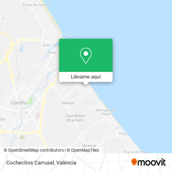 Mapa Cochecitos Carrusel