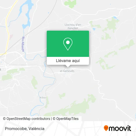 Mapa Promocobe
