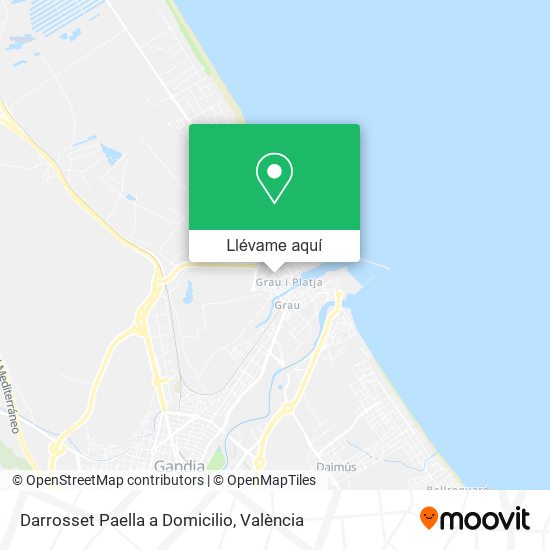 Mapa Darrosset Paella a Domicilio