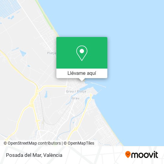 Mapa Posada del Mar
