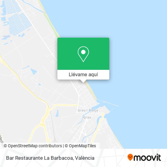 Mapa Bar Restaurante La Barbacoa