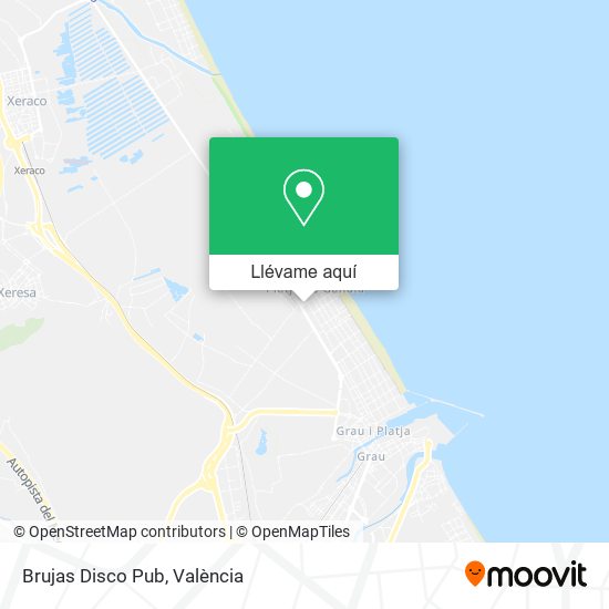 Mapa Brujas Disco Pub
