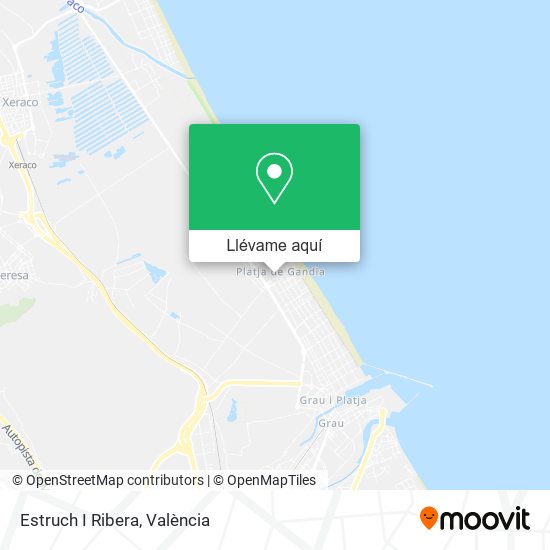 Mapa Estruch I Ribera