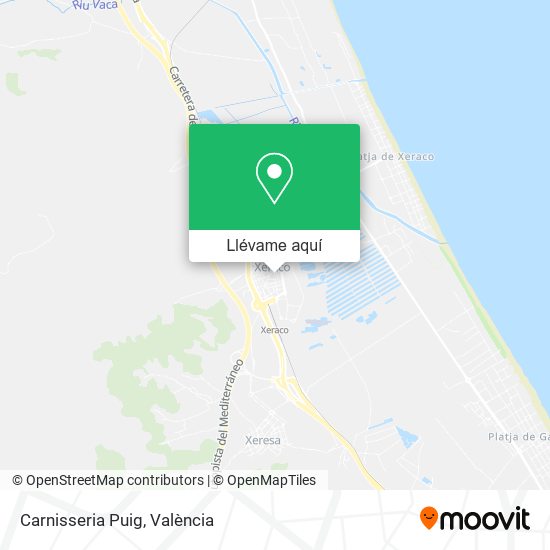 Mapa Carnisseria Puig