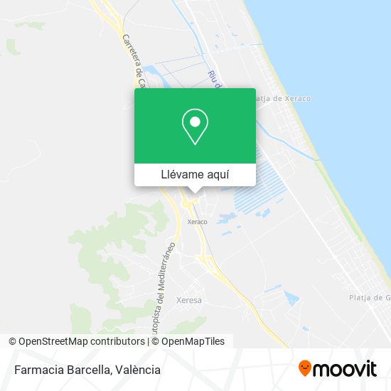 Mapa Farmacia Barcella