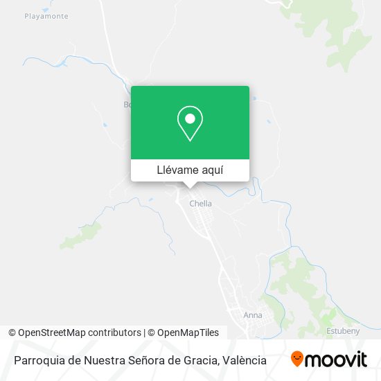 Mapa Parroquia de Nuestra Señora de Gracia