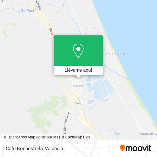 Mapa Cafe Bonaestrela