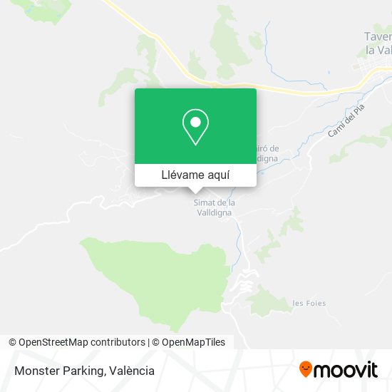 Mapa Monster Parking