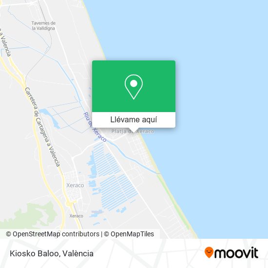 Mapa Kiosko Baloo