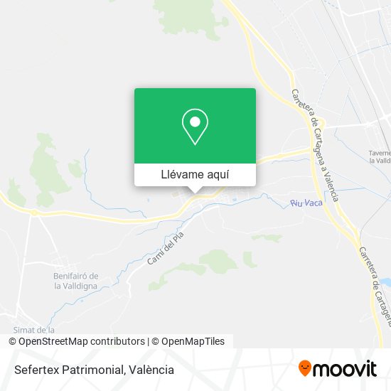 Mapa Sefertex Patrimonial