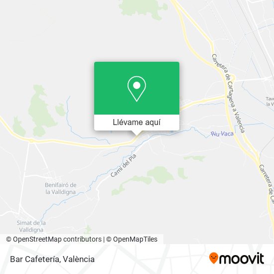 Mapa Bar Cafetería