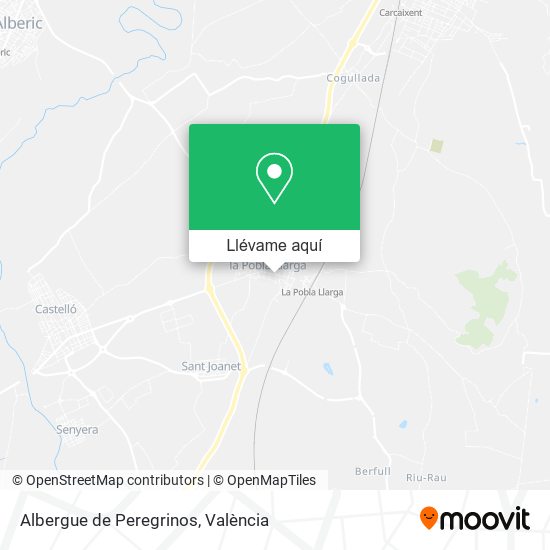 Mapa Albergue de Peregrinos