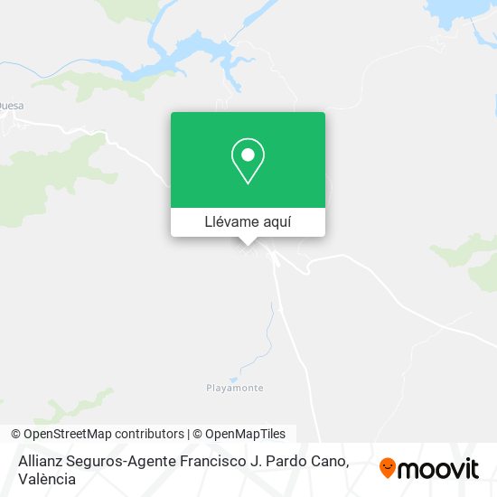 Mapa Allianz Seguros-Agente Francisco J. Pardo Cano