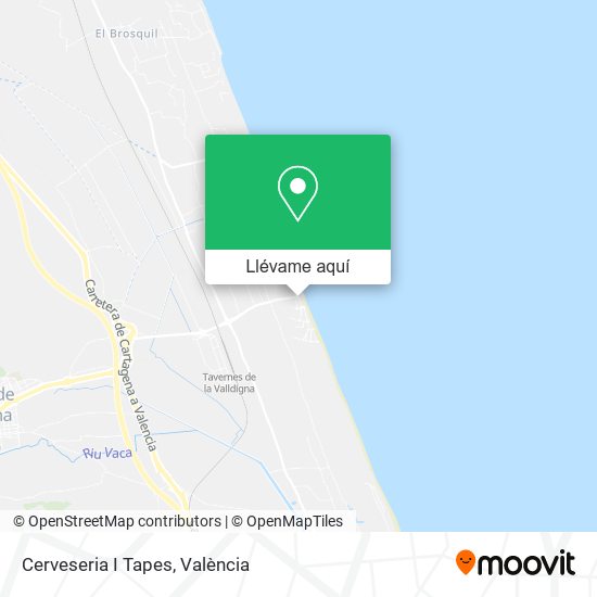 Mapa Cerveseria I Tapes