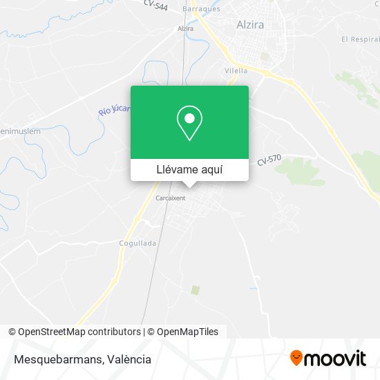 Mapa Mesquebarmans