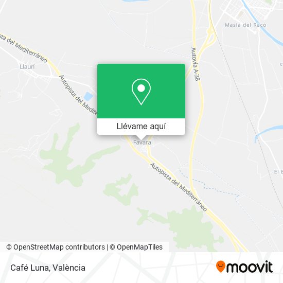 Mapa Café Luna