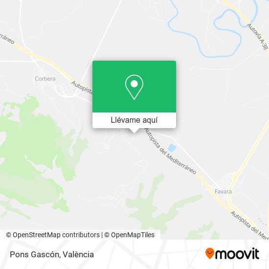 Mapa Pons Gascón
