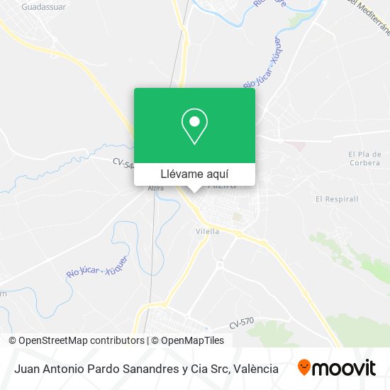Mapa Juan Antonio Pardo Sanandres y Cia Src