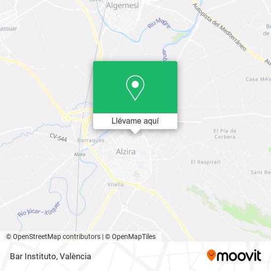 Mapa Bar Instituto