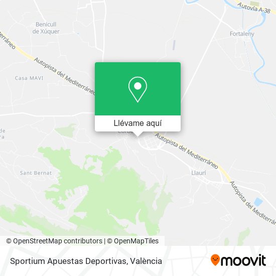 Mapa Sportium Apuestas Deportivas