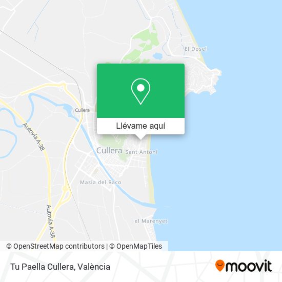 Mapa Tu Paella Cullera