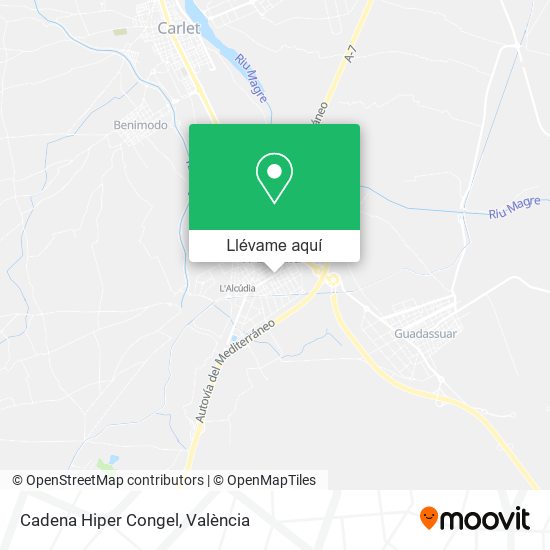 Mapa Cadena Hiper Congel