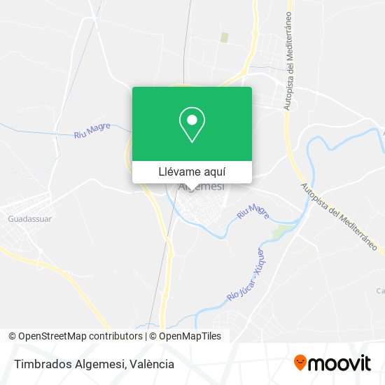Mapa Timbrados Algemesi