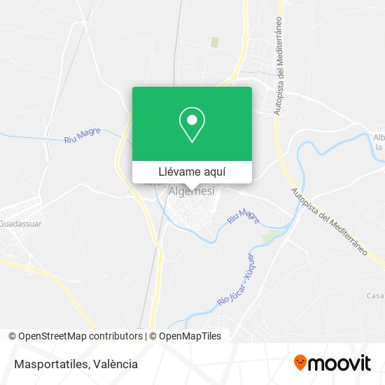 Mapa Masportatiles