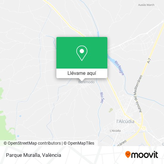 Mapa Parque Muralla