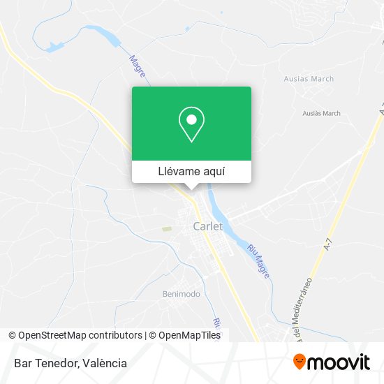 Mapa Bar Tenedor